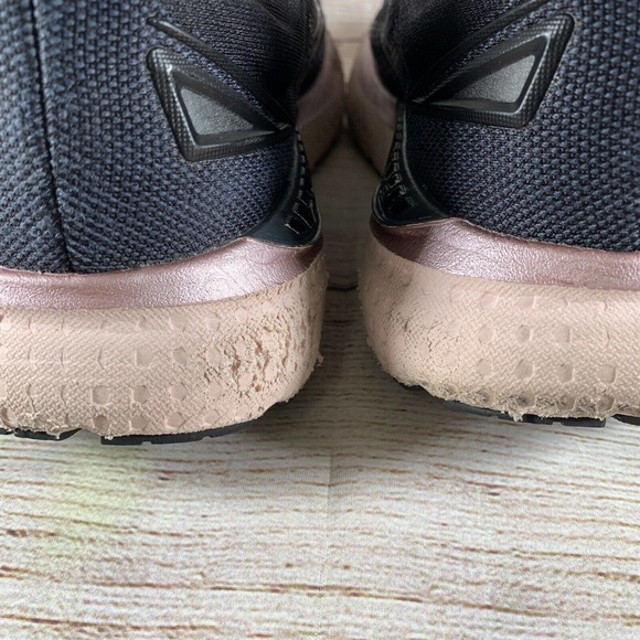 Brooks Womens Size 9 Glycerin GTS 19 Running Shoes Black 1203441B074 Lace Up - Picture 6 of 13